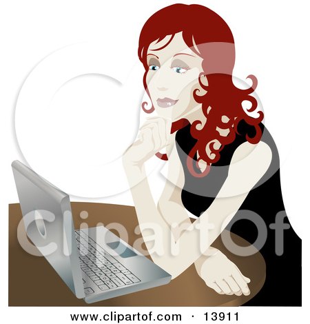 13911-Pretty-Redhead-Businesswoman-Sitting-In-Front-Of-A-Laptop-Computer-Clipart-Illustration.jpg