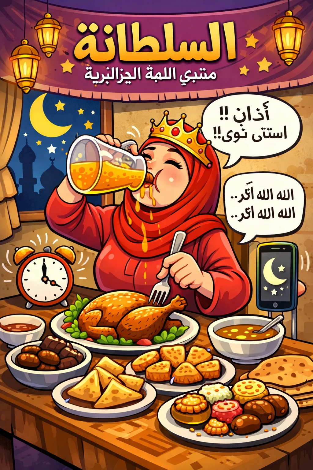 L'iftar animé de السلطانة.webp
