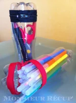 Trousse bouteille plastique #1 - Monsieur Récup' 2011.webp
