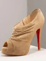 Christian Louboutin Peep-Toe Bootie.webp