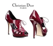 Sexy lace-ups shoes from Dior -red.webp