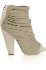 Givenchy Wrapped Jersey Peep-Toe Sandals.webp