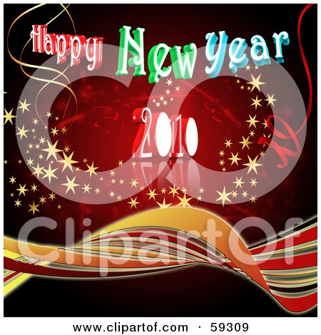 59309-Royalty-Free-RF-Clipart-Illustration-Of-A-Red-Happy-New-Year-2010-Background-With-Waves-Streamers-And-Stars.jpg