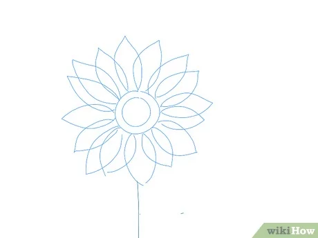 صورة عنوانها Draw a Flower Step 4